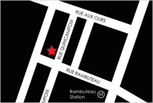 Paris map